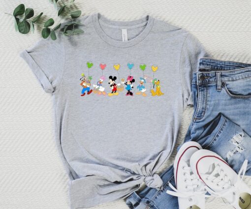 Disney Easter Comfort Colors Shirt, Easter Disney Shirt, Mickey Friends Easter,Disney Bunny Easter Shirt