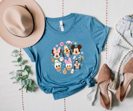 Mickey and Friends Shirt, Disney Summer Shirt, Mickey Ears Shirt, Disney Summer Vibes Shirt, Summer Vibes