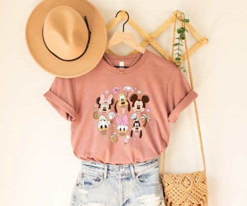 Mickey and Friends Shirt, Disney Summer Shirt, Mickey Ears Shirt, Disney Summer Vibes Shirt, Summer Vibes