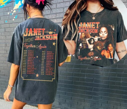 Together Again 2023 Janet Jackson Shirt , Janet Jackson tour 2023 shirt , Janet Jackson Shirt , Gift for men