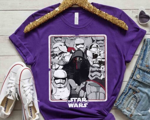 Star Wars Kylo Ren Bad And Stormtrooper Guys Poster Shirt