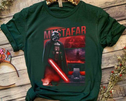 Star Wars Obi-Wan Kenobi Darth Vader Mustafar Poster Shirt