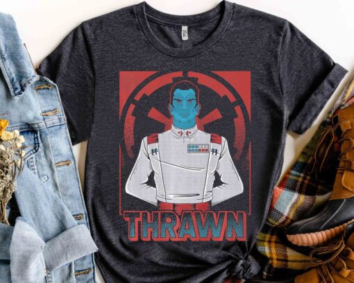 Star Wars Grand Admiral Thrawn Poster Retro Shirt