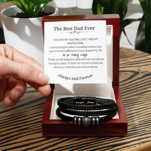 Dad Bracelet, Birthday, Personalized Bracelet, Father's Day Gift, Christmas Gifts for dad, Personalized gift for dad