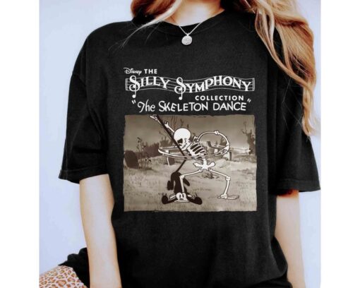 Funny The Silly Symphony Skeleton Dance Halloween Shirt