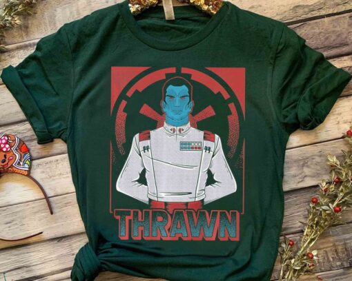 Star Wars Grand Admiral Thrawn Poster Retro Shirt