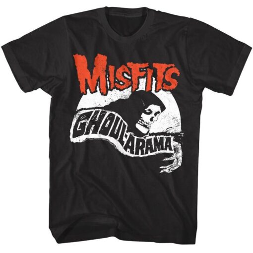 MISFITS T-Shirt Ghoularama Song Punk Rock Music Band Merch Shirts