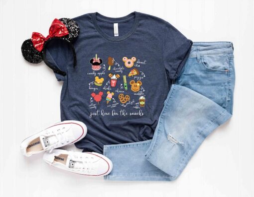 Just Here For The Snacks Shirt, Disney Snacks Shirt, Disney Snack Goals Shirt, Disney Vacation Shirt, Disney Epcot Shirt