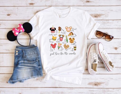 Just Here For The Snacks Shirt, Disney Snacks Shirt, Disney Snack Goals Shirt, Disney Vacation Shirt, Disney Epcot Shirt