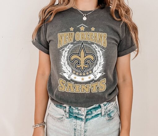 New Orleans Saints Shirt, Saints fan tshirt, comfort colors saints shirt, unisex NFL shirt