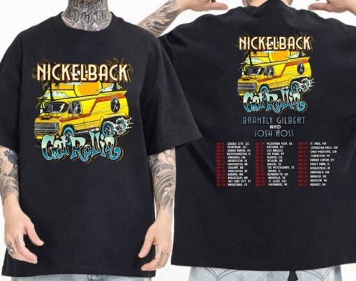 Nickelback Band Music 2024 Tour T Shirt