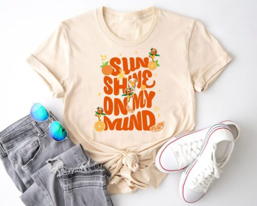 Disney Orange Bird Shirt, Orange Bird Sunshine On My Mind Summer, Disney Beach Tank Top, Summer Vacation Shirt