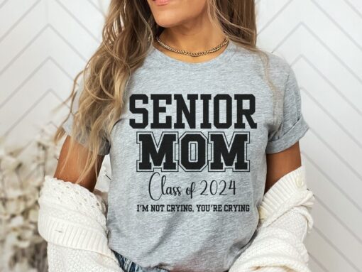 Senior Mom Shirt, Class of 2024, Proud Mom, Senior Night, 2024 Graduation Shirt, Family Shirts Graduation