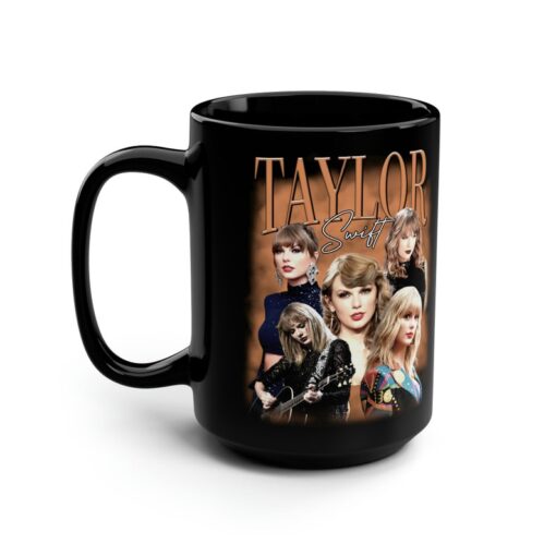 15oz Taylor Swift Mug, Swifties, Collage, Eras Tour Mug