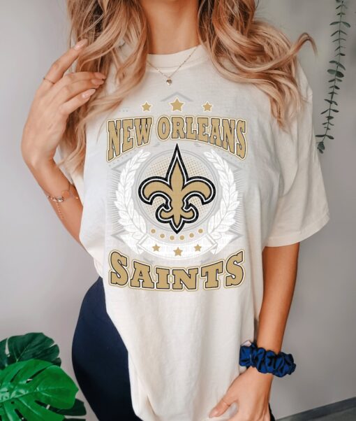 New Orleans Saints Shirt, Saints fan tshirt, comfort colors saints shirt, unisex NFL shirt