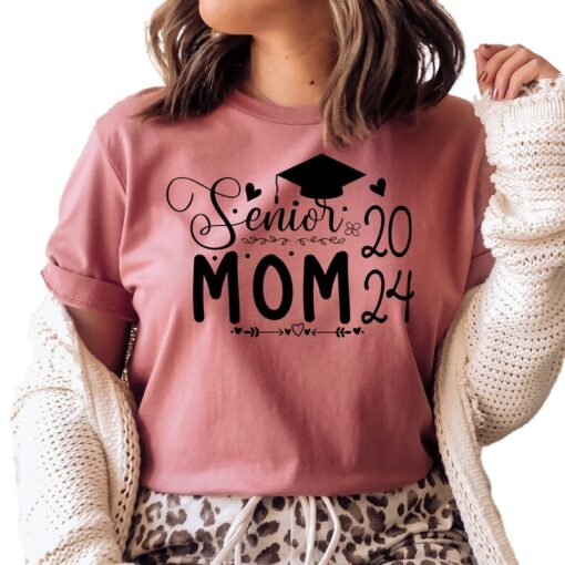 Senior Mom 2024 Shirt, Graduating in 2024 Shirt, Proud Senior Mom 2024 Shirt, Mothers Day Gift