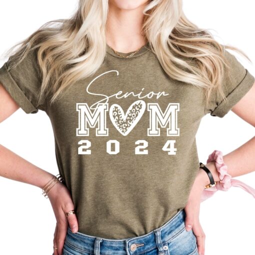 Proud Senior Mom 2024 Shirt, Mothers Day Gift, High School College Shirt, Senior Mom 2024 Shirt