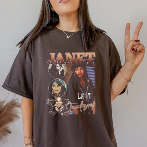 Vintage Janet Jackson T Shirt, Janet Jackson Retro 90s Shirt, Janet Jackson Merch, Janet Jackson Fan Gifts Men Women