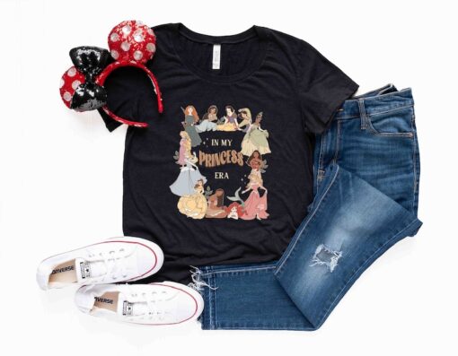 Disney Princess In My Princess Era Shirt, Disney Princess Shirt, Disney Princesses T-Shirt, Disney Girls Trip Shirts