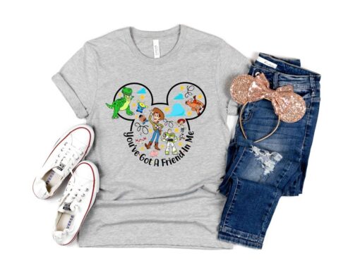 You've Got A Friend In Me Toy Story Shirt, Disney Toy Story Shirt, Toy Story Characters Shirt