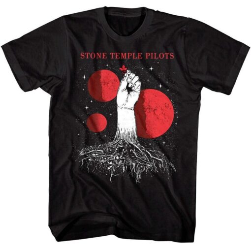 Stone Temple Pilots T-Shirt Red Planet Rock Band Tour Tops