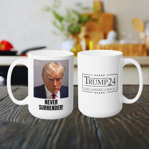 Trump Mugshot Mug, Trump Coffee Mug, Donald Trump Mugshot Shot, Trump Cup, Trump 2024, President Mug, 2024 Election