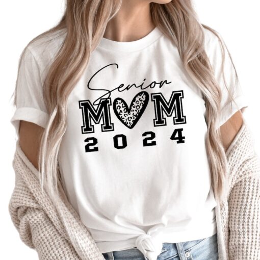 Proud Senior Mom 2024 Shirt, Mothers Day Gift, High School College Shirt, Senior Mom 2024 Shirt