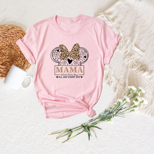 Disney Shirt, Disney Mom Shirt, Disney Mama Shirt, Minnie Mom Shirt, Mickey Mom Shirt