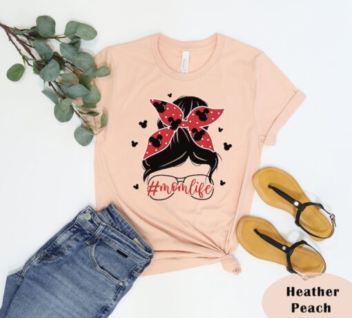 Messy Bun Momlife Shirt,Messy Bun Tee, Momlife Kidlife Matching Shirt, Mom Gift Shirt, Mommy And Me Outfits