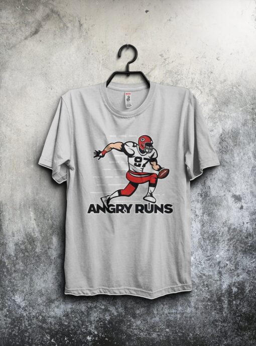 Angry Runs T-Shirt, Football Inner Scepter 2023 Tour, Football shirt, Angry Runs Shirt, Kyle Brandt Shirt, Football 2023