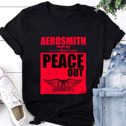 Aerosmith Peace Out Farewell Tour shirt, Aerosmith Peace Out Tour Shirt, Aerosmith Shirt Fan Gifts