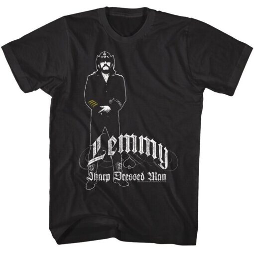 Lemmy Motorhead T-Shirt Heavy Metal Rock Band Tees