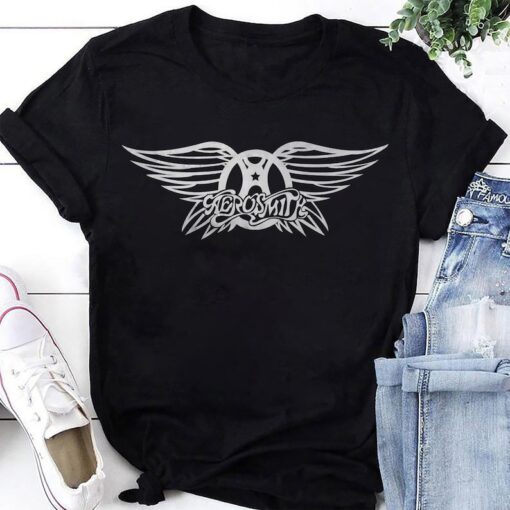 Aerosmith Logo T-Shirt, Aerosmith Peace Out Farewell Tour Shirt, Aerosmith Shirt Fan Gifts, Aerosmith Concert Shirt