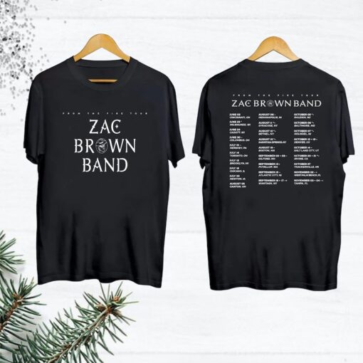 From The Fire Tour Zac Brown Band T-Shirt, Zac Brown Band 2023 Tour Shirt, Zac Brown Band Shirt Fan Gifts