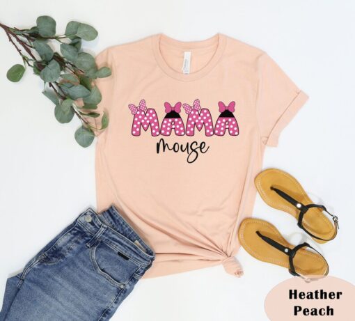 Mama Mouse Shirt, Disney Trip Shirt,Disney Women Tees, Magical Mom Shirt, Gift for Mom, Mickey 2023 Shirt