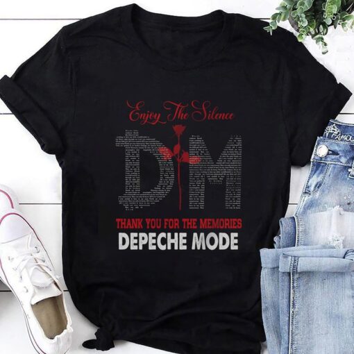 Depeche Mode Enjoy The Silence Shirt, Depeche Mode Memento Mori Tour 2023 Shirt, Depeche Mode Band Shirt