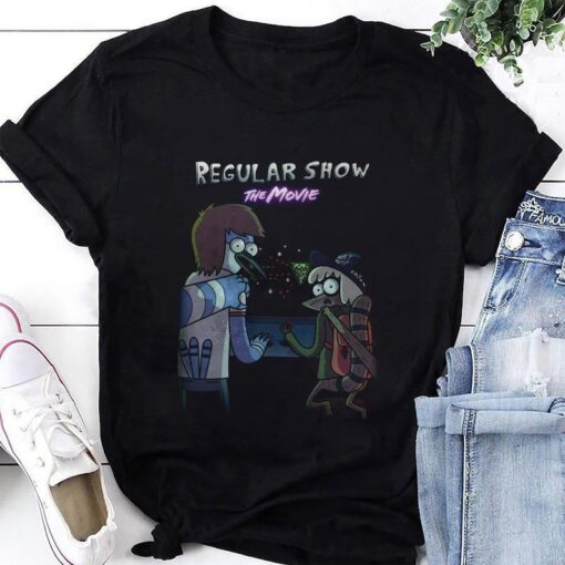 Regular Show The Movie T-Shirt, Regular Show Shirt Fan Gift, Regular Show Vintage Shirt, Regular Show Cartoon Shirt