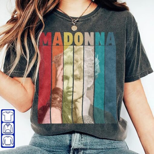 Madonna Retro Vintage T-Shirt, Madonna Shirt, Music Shirt, Gift Tee For You And Your Friends