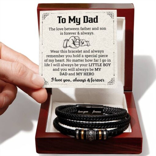 To My Dad Bracelet, Gifts For Dad, Gift From Son, Son To Dad Gift, Papa Gift, Sentimental Gift For Father