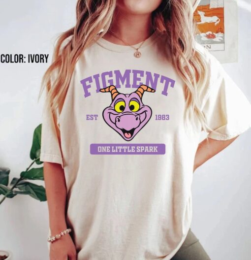 Disney Figment One Little Spark Shirt, Disney Epcot Figment Shirt, Disneyworld Shirts