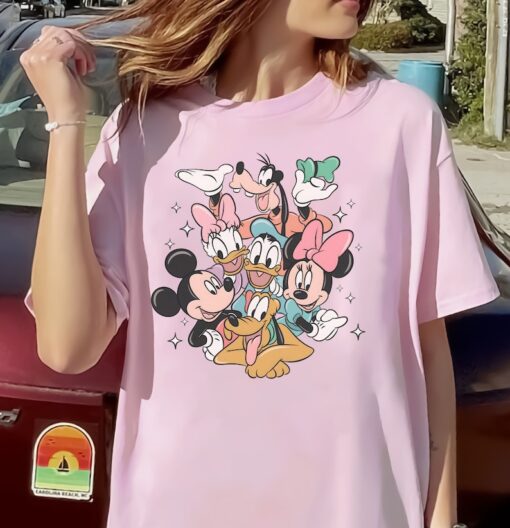 Mickey And Friends Shirt, Disney Family Sweater, Disney Sweatshirt, Minnie, Donald, Daisy, Goofy,Pluto, Disney