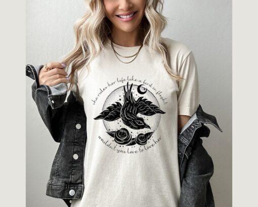 Bird In Flight Rhiannon Inspired Shirt, Rock Concert Tour 2023, Gift for Fan, Country Music concert shirt