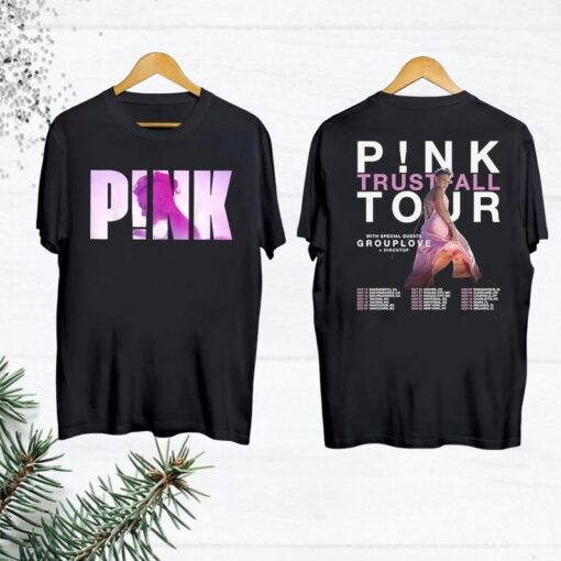 2023 Pink P!nk Trustfall Tour T-Shirt, P!nk Concert Merch, P!nk Trustfall Album Shirt, Pink Singer Fan Gift Shirt