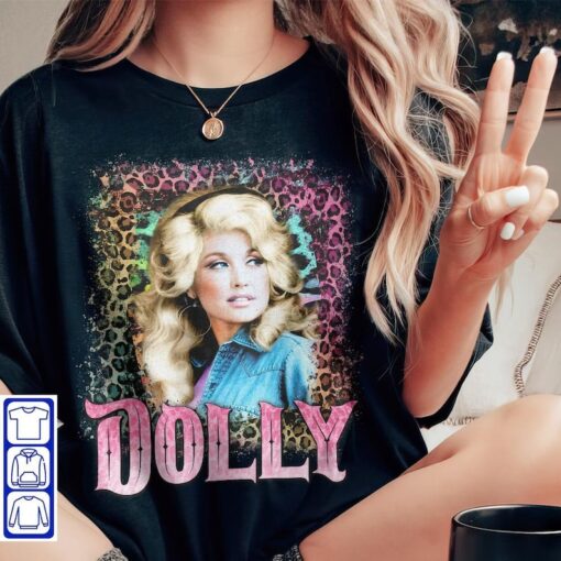 In Dolly We Trust T-Shirt, Vintage Dolly Parton Country Music Sweatshirt,Country Music Tee,Dolly parton Tracklist Shirt