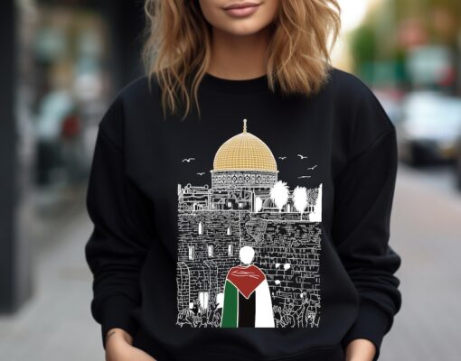 Free Palestine Sweatshirt, Palestine Flag Hoodie, Jerusalem Sweatshirt, Human Rights Shirt, Protest Sweater