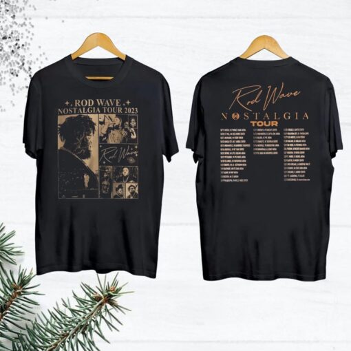 Rod Wave 90s Vintage Shirt, Rod Wave Nostalgia Tour 2023 T-Shirt, Rod Wave Concert Merch, Rod Wave Fan Gift Shirt