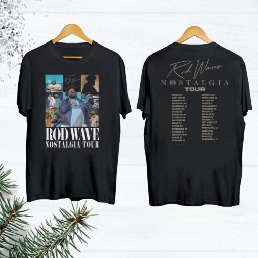 Rod Wave Tour 2023 Shirt, Rod Wave Nostalgia Concert Merch, Rod Wave Rapper Shirt, Tour 2023 Tee, Rod Wave Fan Shirt