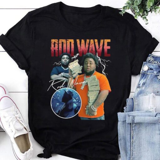 Rod Wave 90s Vintage Tee, Rod Wave Nostalgia Tour 2023 Shirt, Rod Wave Tour Merch, Rod Wave Rapper Shirt, Rod Wave Tee