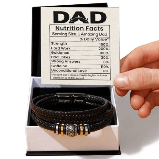 To My Dad Bracelet, Gifts For Dad, Gift From Son, Father Daughter Gift, Papa Gift, Sentimental Gift For Father