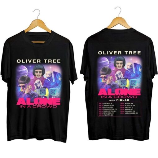 Oliver Tree Alone In a Crowd 2024 Tour T-Shirt